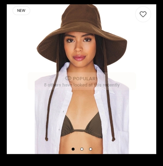 Lack of color Holiday bucket Hat new with tags , olive - Picture 2 of 8